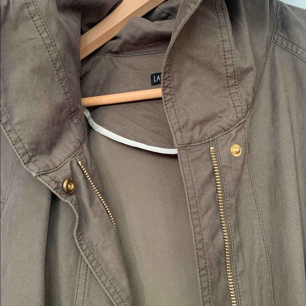 Lafayette 148 New York cotton double zip jacket - Picture 4 of 10